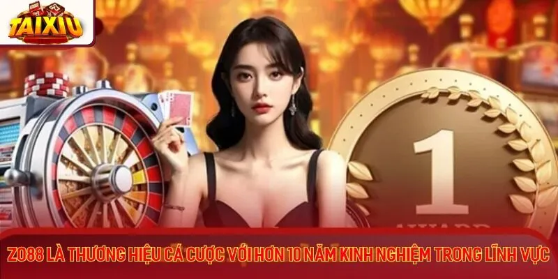 Zo88 là thương hiệu cá cược với hơn 10 năm kinh nghiệm trong lĩnh vực